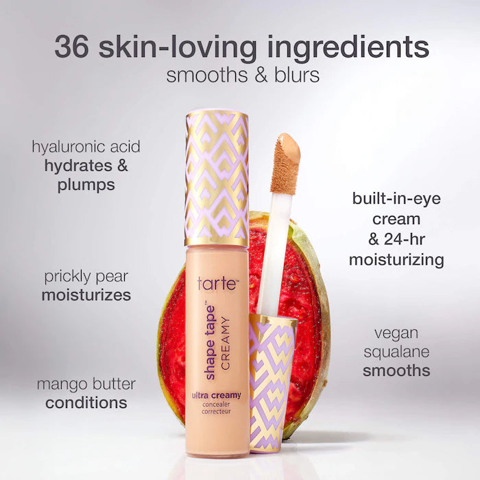 tarte 
shape tape™ hydrating full coverage creamy concealer