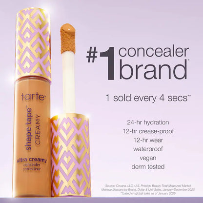 tarte 
shape tape™ hydrating full coverage creamy concealer