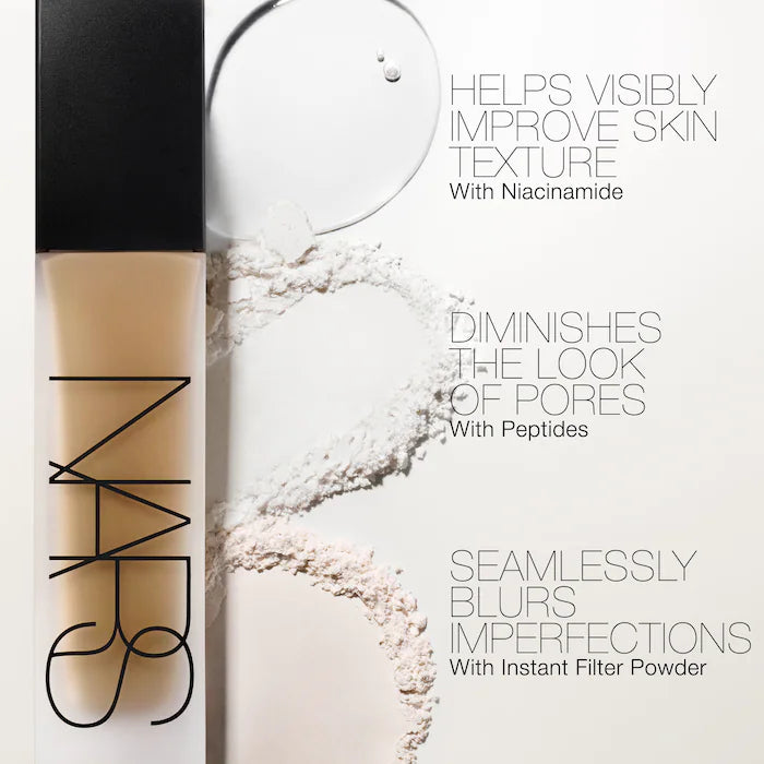 NARS 
Natural Matte Longwear Pore Blurring Medium-to-Full Coverage Foundation