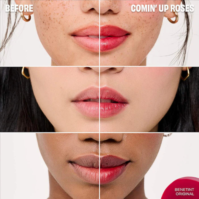 Benefit Cosmetics 
Benetint Liquid Lip + Cheek Blush Stain