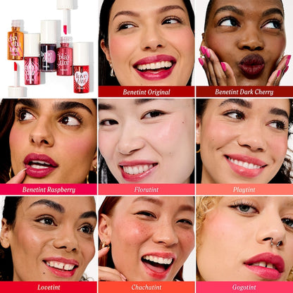 Benefit Cosmetics 
Benetint Liquid Lip + Cheek Blush Stain
