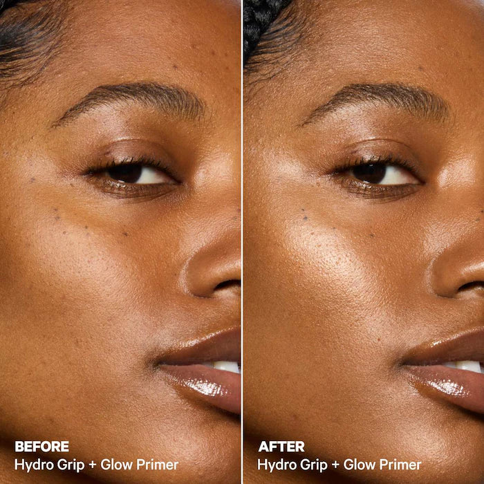 MILK MAKEUP 
Hydro Grip + Glow Illuminating Primer with Light-Reflecting Pearls