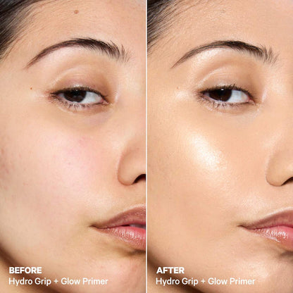 MILK MAKEUP 
Hydro Grip + Glow Illuminating Primer with Light-Reflecting Pearls