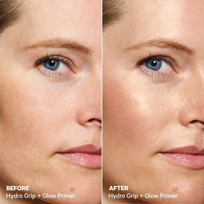MILK MAKEUP 
Hydro Grip + Glow Illuminating Primer with Light-Reflecting Pearls