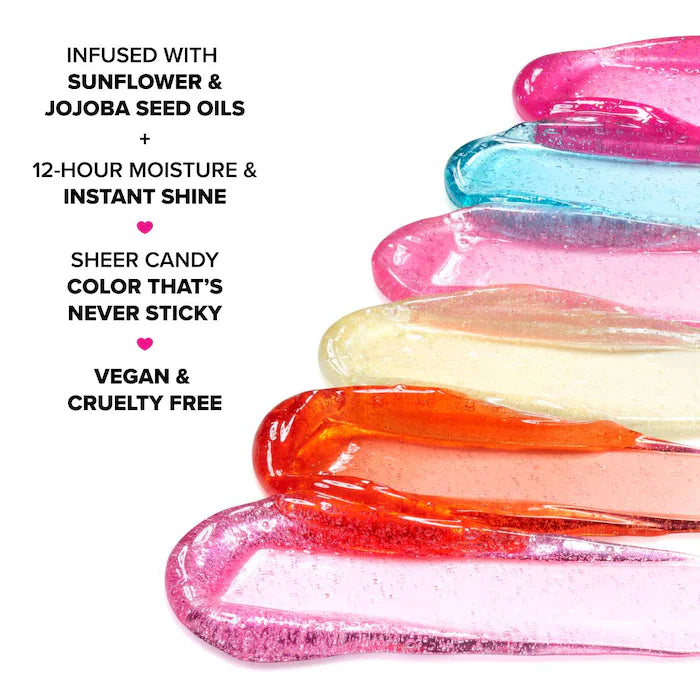 Too Faced 
Kissing Jelly Non-Sticky Lip Oil Gloss