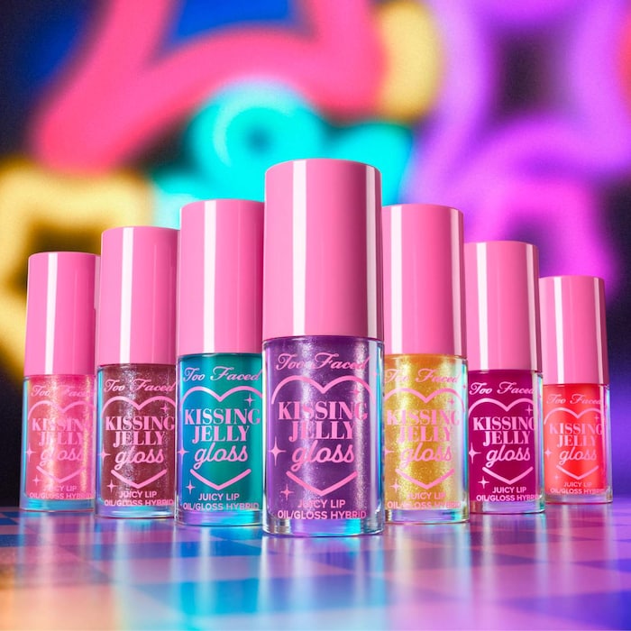 Too Faced 
Kissing Jelly Non-Sticky Lip Oil Gloss