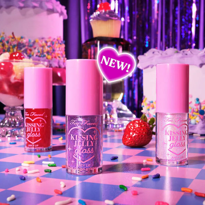Too Faced 
Kissing Jelly Non-Sticky Lip Oil Gloss