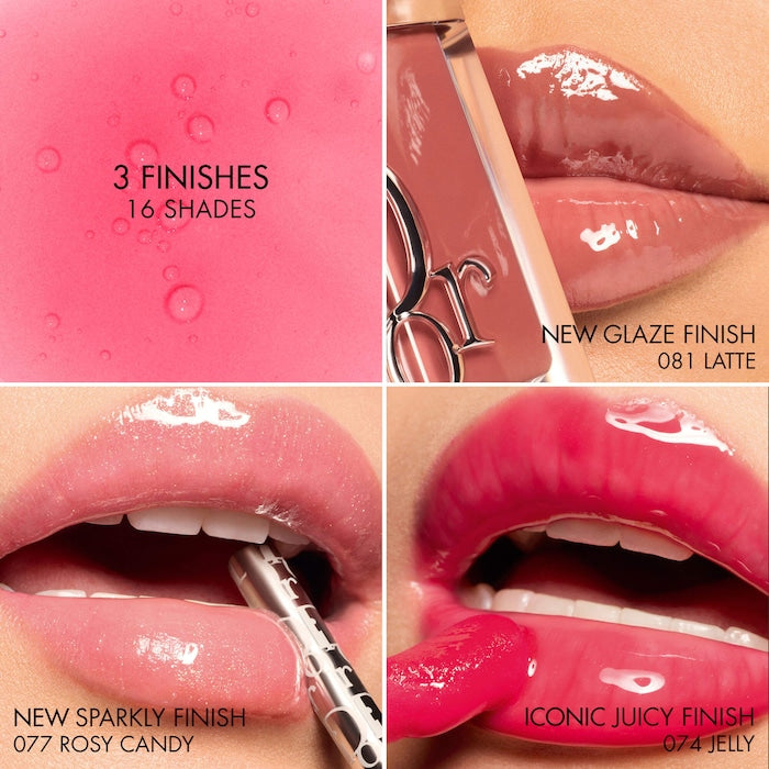 DIOR 
Lip Glow Oil Hydrating High-Shine Gloss