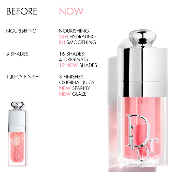 DIOR 
Lip Glow Oil Hydrating High-Shine Gloss