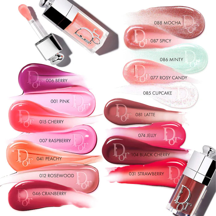 DIOR 
Lip Glow Oil Hydrating High-Shine Gloss