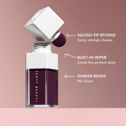 Fenty Beauty by Rihanna 
Shake N' Play Liquid Blush