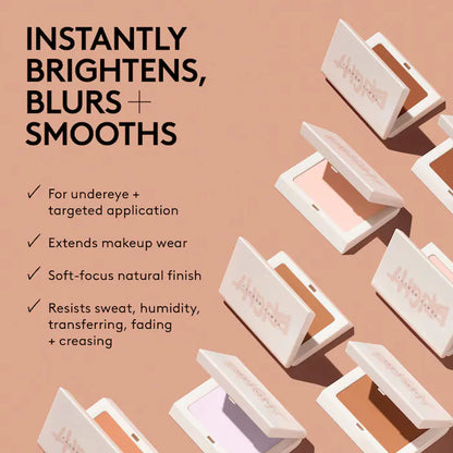 Fenty Beauty by Rihanna 
Bright Fix Instant Brightening + Setting Powder