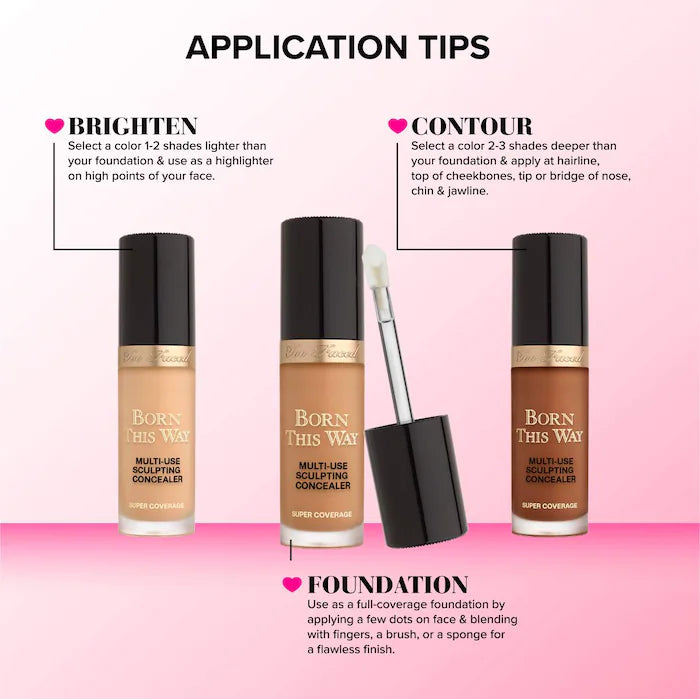 Too Faced | Born This Way Super Coverage Multi-Use Concealer