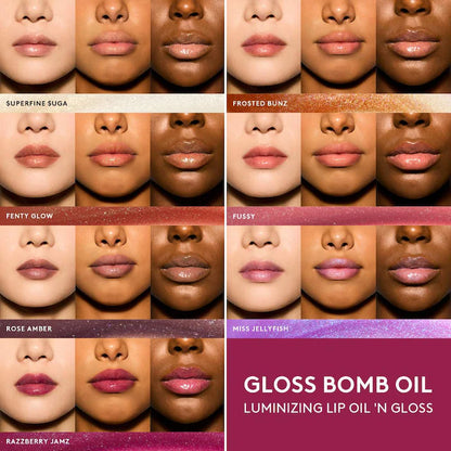 Fenty Beauty by Rihanna 
Gloss Bomb Oil Luminizing Lip Oil 'N Gloss
