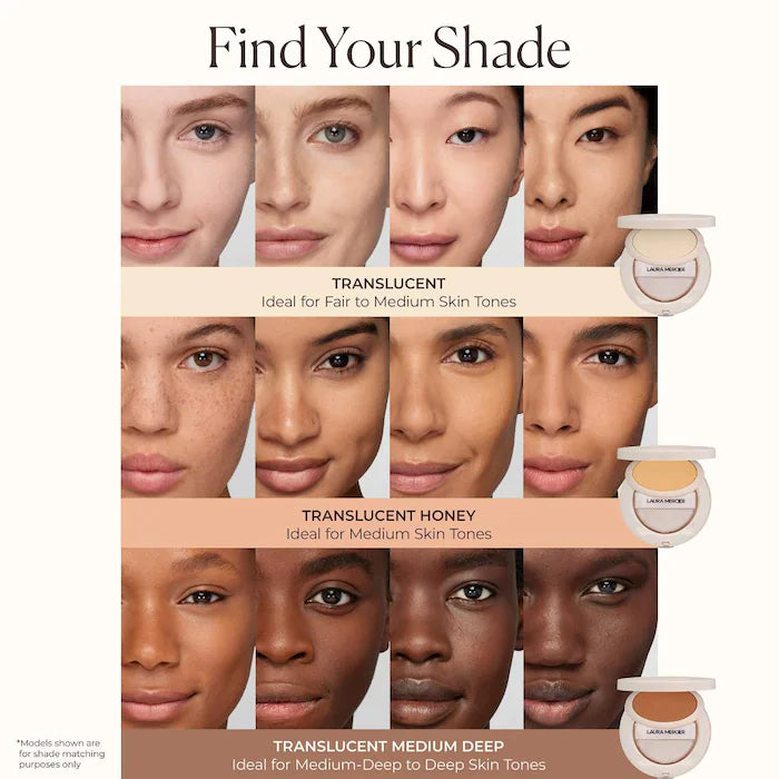 Laura Mercier 
Ultra-Blur Talc-Free Waterproof Translucent Pressed Setting Powder