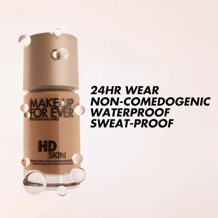 MAKE UP FOR EVER 
HD Skin Long-Lasting Waterproof Natural Matte Foundation