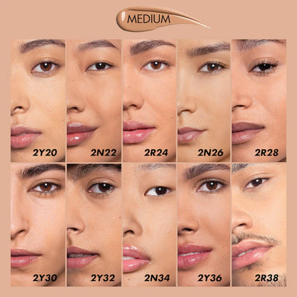 MAKE UP FOR EVER 
HD Skin Long-Lasting Waterproof Natural Matte Foundation