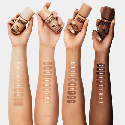 MAKE UP FOR EVER 
HD Skin Long-Lasting Waterproof Natural Matte Foundation