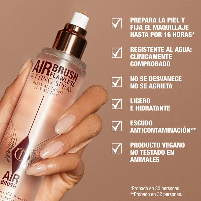 CHARLOTTE TILBURY

Airbrush Flawless Setting Spray (Spray Fijador De Maquillaje)