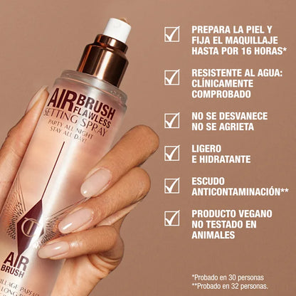 CHARLOTTE TILBURY

Airbrush Flawless Setting Spray (Spray Fijador De Maquillaje)