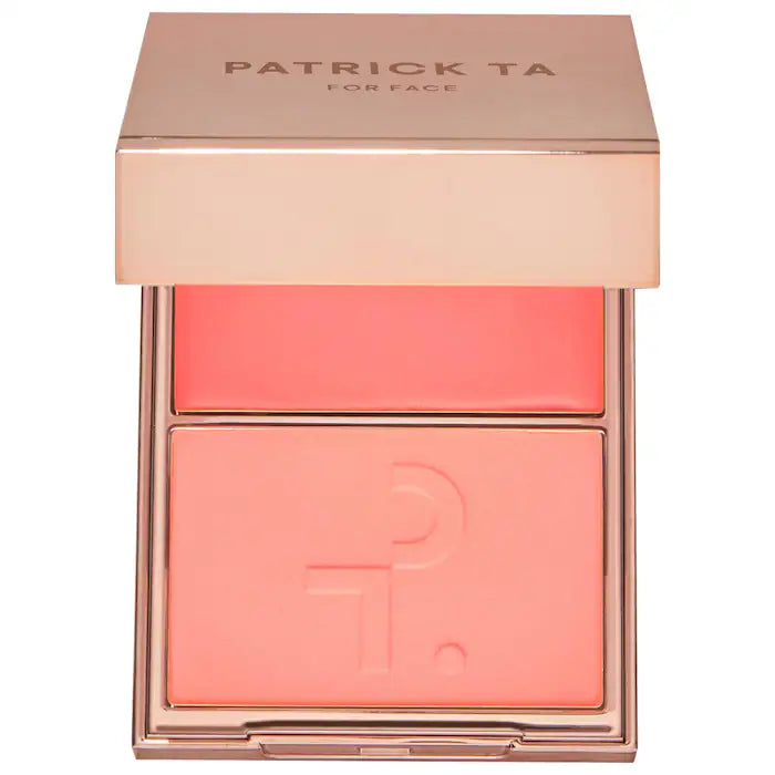 PATRICK TA 
Major Headlines Double-Take Crème & Powder Blush Duo