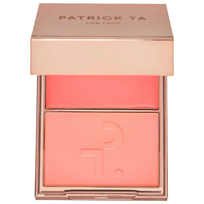 PATRICK TA 
Major Headlines Double-Take Crème & Powder Blush Duo